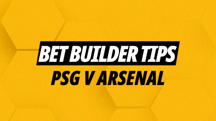Image for PSG v Arsenal bet builder tips